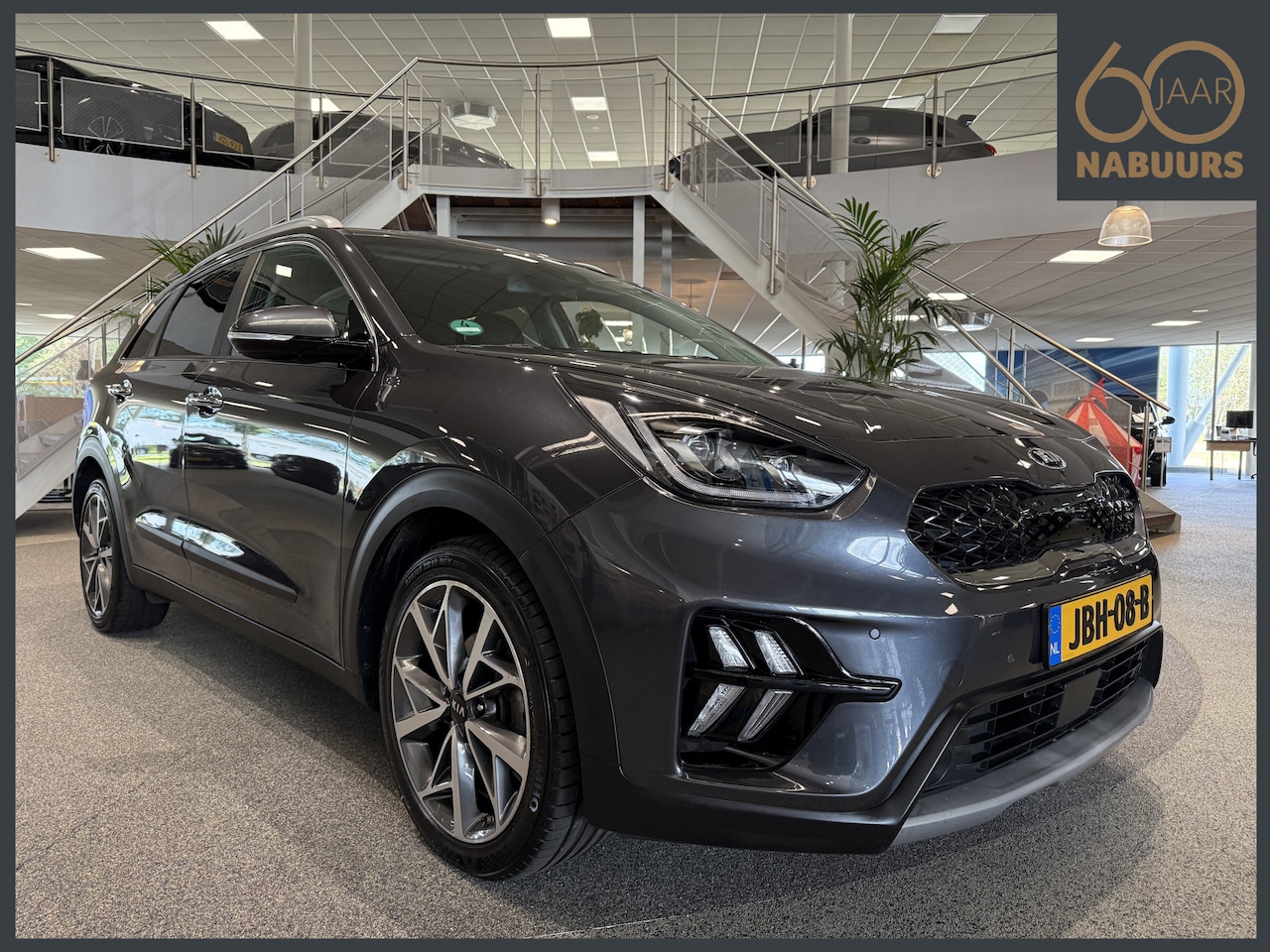 Kia Niro - 1.6 GDi Hybrid ExecutiveLine 1.6 GDi Hybrid ExecutiveLine, JBL, Leder, Adaptive, Camera - AutoWereld.nl