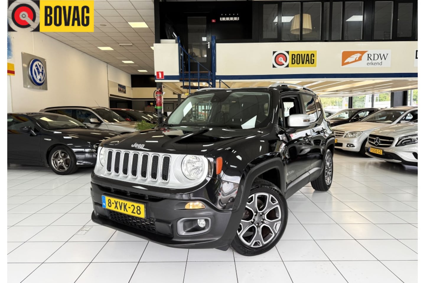 Jeep Renegade - 1.4 M.Air Limited Bovag Garantie NAP - AutoWereld.nl