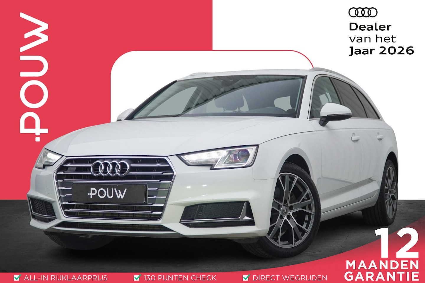 Audi A4 Avant - 40 TFSI 190pk S-tronic Sport | PDC | 18" Velgen | Stoelverwarming | Cruise Control | Clima - AutoWereld.nl