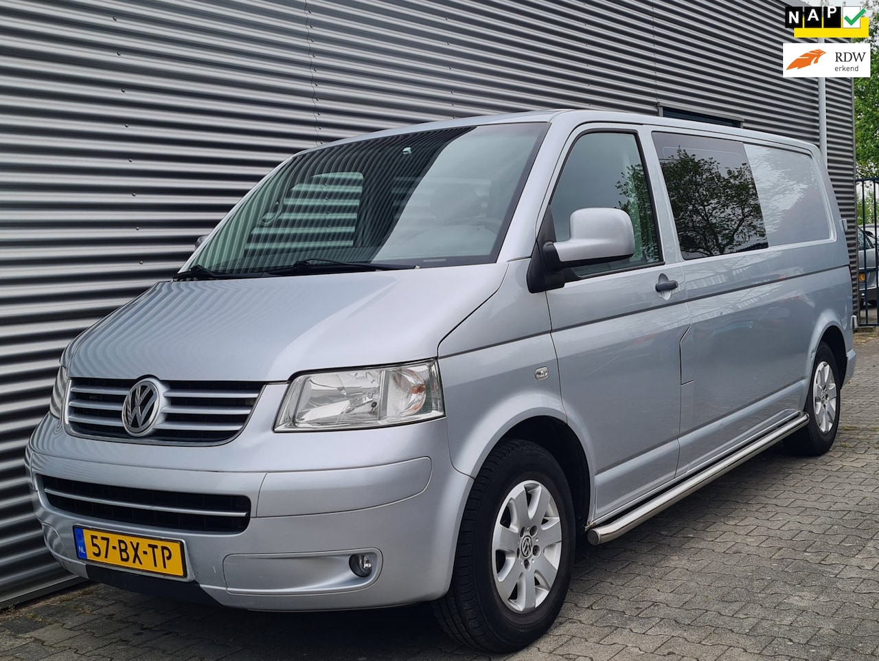 Volkswagen Transporter - 2.5 TDI 340 4Motion DC L2 05-2006 Reflexsilber Metallic MARGE!! - AutoWereld.nl