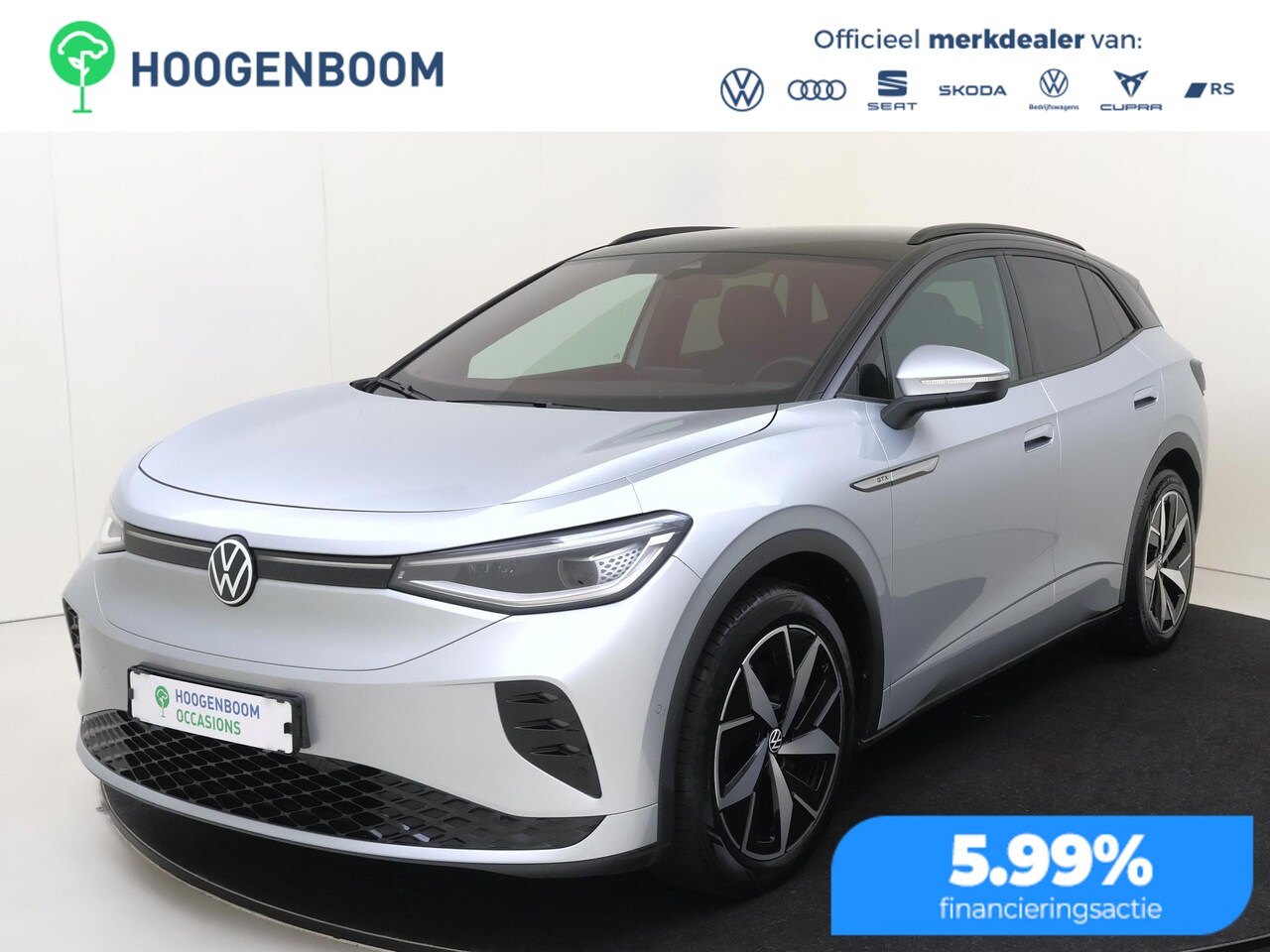 Volkswagen ID.4 - GTX 4Motion 77 kWh | Achteruitrijcamera | Adaptieve cruise control | LED matrix verlichtin - AutoWereld.nl