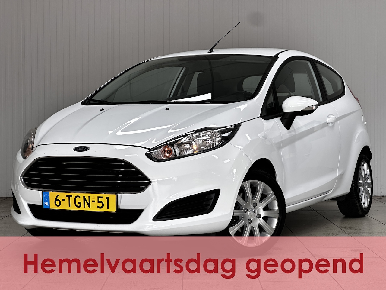 Ford Fiesta - 1.0 Style/ D-Riem verv. 156.000KM!/ 15''LMV/ Airco!/ Bluetooth/ Radio-CD+AUX&USB/ Elek.pak - AutoWereld.nl
