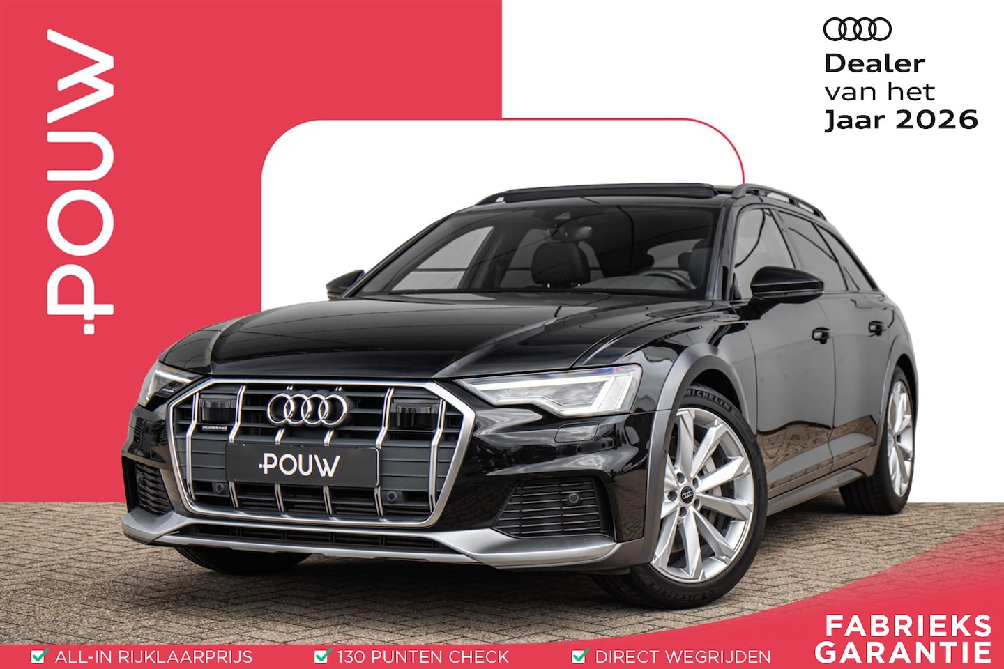 Audi A6 allroad quattro - 55 TFSI 340pk Pro Line Advanced | Panoramadak | 20" LM Velgen | Adaptive Cruise | Leder/al - AutoWereld.nl