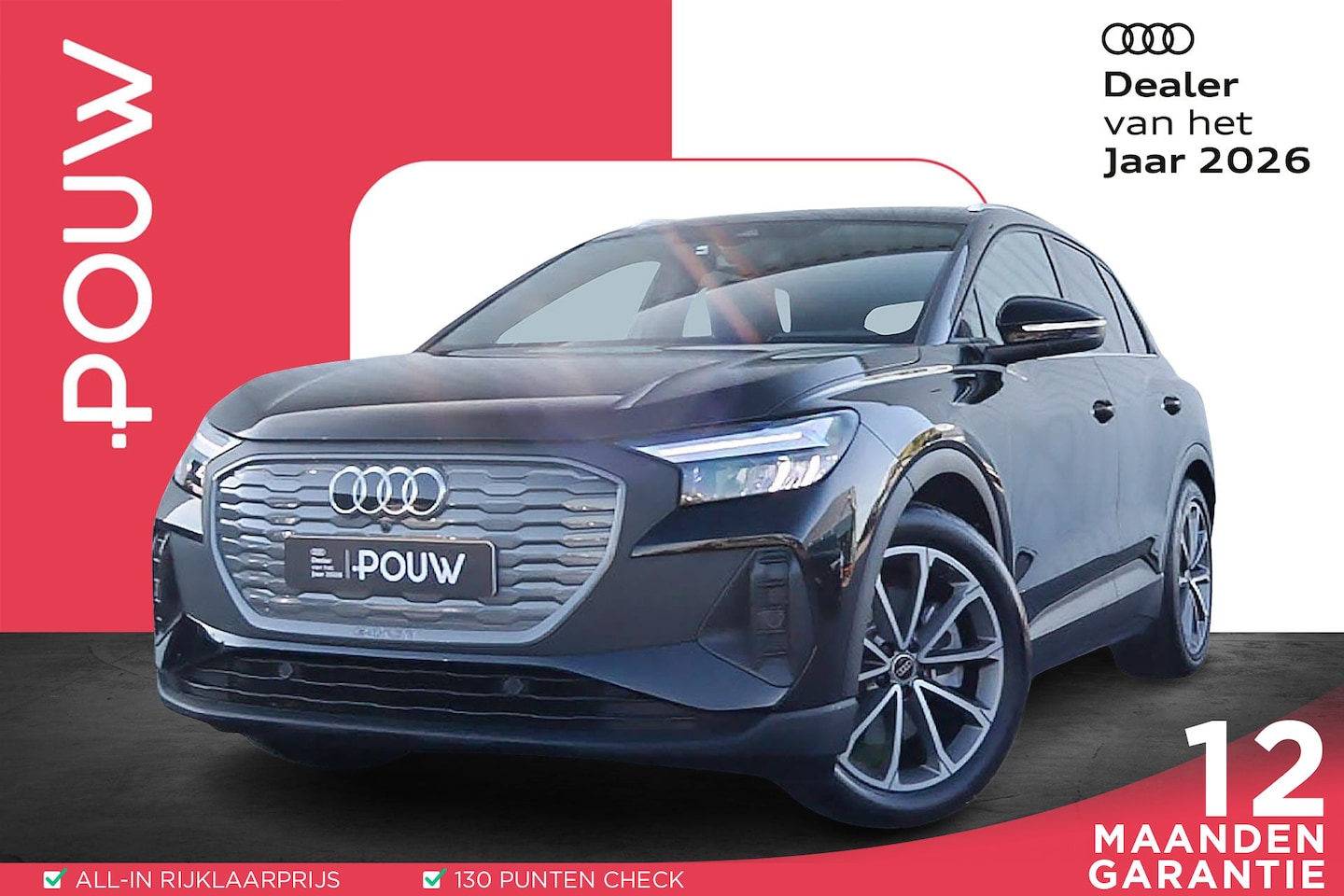 Audi Q4 e-tron - 40 204pk Launch edition 77 kWh | SoH 94% | 20" Velgen | Voorstoelen Verwarmd | Extra Getin - AutoWereld.nl