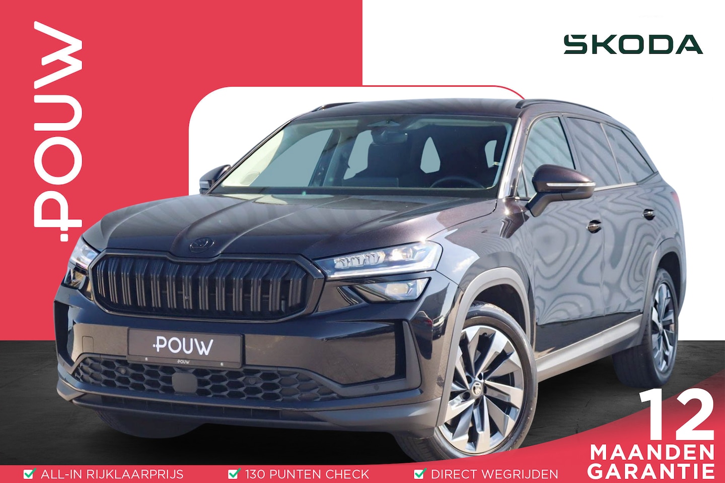 Skoda Kodiaq - 1.5 TSI 150pk DSG MHEV First Edition 7p. | Zwart Optiek | LED Matrix | Memory Stoel | Elek - AutoWereld.nl