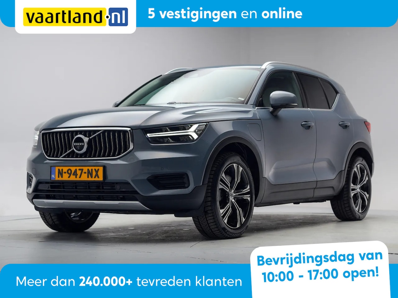 Volvo XC40 - T5 Recharge Inscription Aut. [ Leder Stoelverwarming Trekhaak Camera ] - AutoWereld.nl