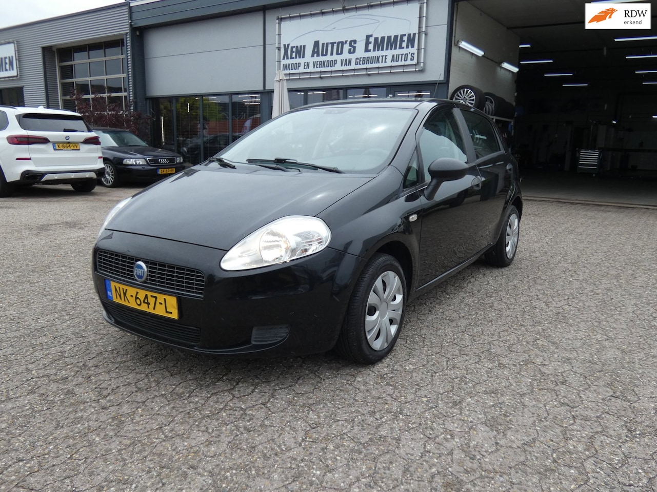 Fiat Grande Punto - 1.2 Active|Airco|5 Deurs|Nw.APK.. - AutoWereld.nl