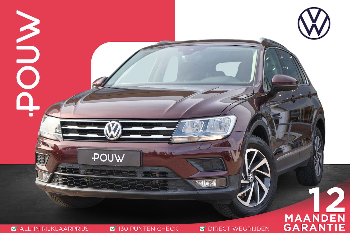 Volkswagen Tiguan - 1.4 TSI 150pk DSG ACT Comfortline Sound | Trekhaak | Navigatie | PDC | Adaptive Cruise - AutoWereld.nl