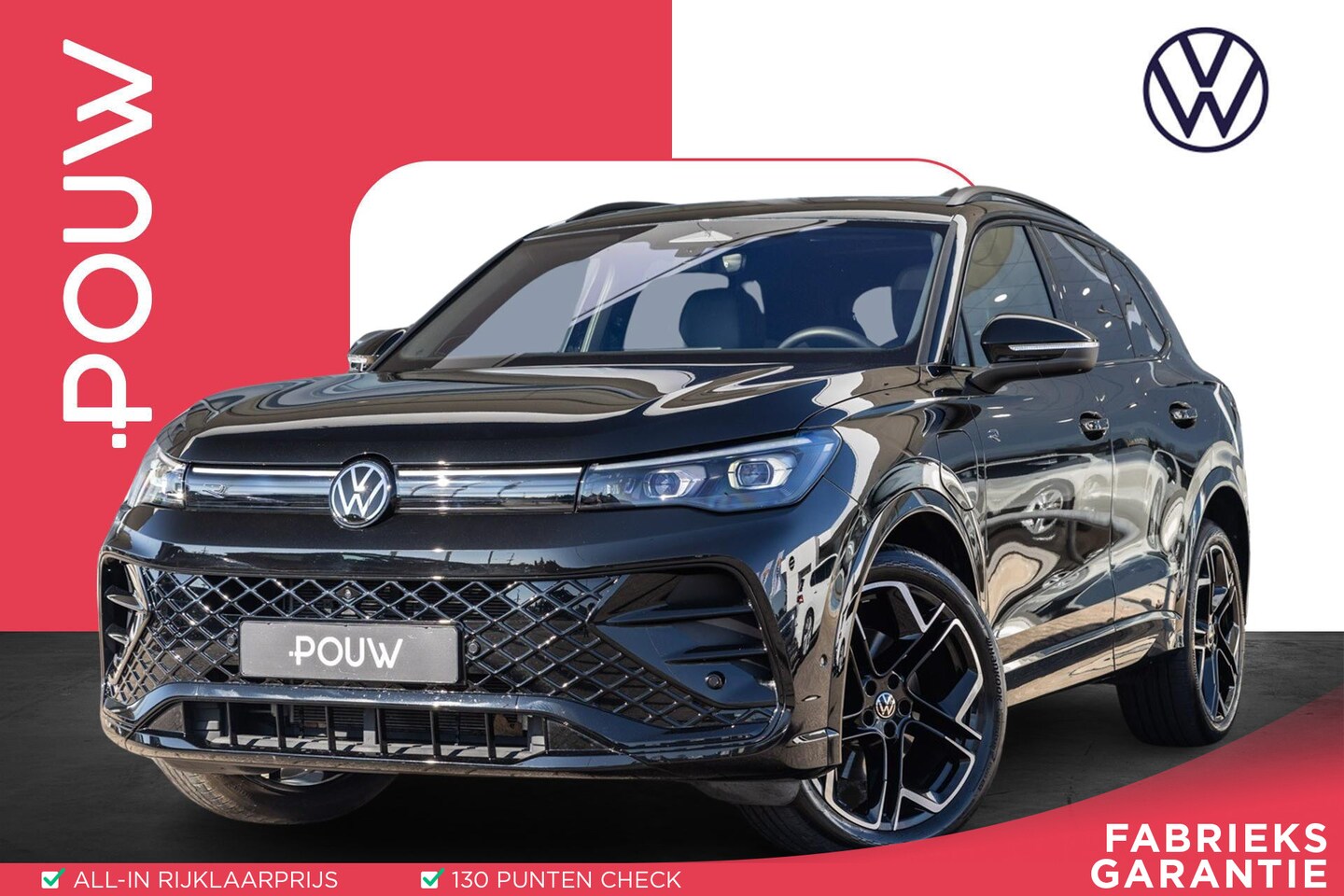 Volkswagen Tiguan - 1.5 eHybrid 204pk R-Line Edition | SoH 96% | Panoramadak | Trekhaak Wegklapbaar | 360 Came - AutoWereld.nl