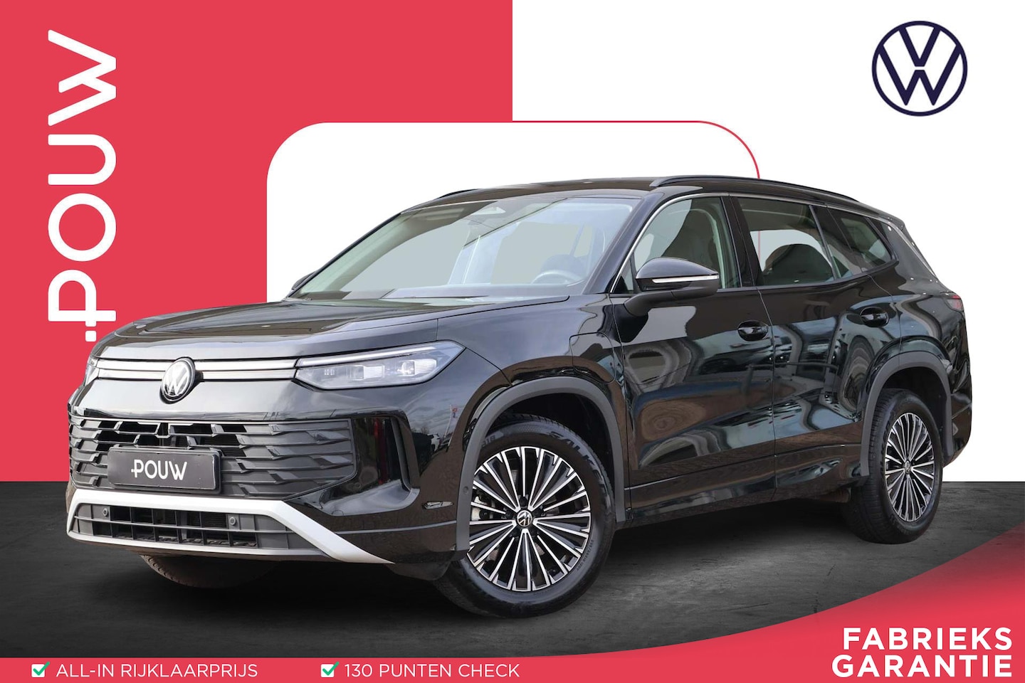 Volkswagen Tayron - 1.5 eHybrid 204pk Life Edition | SoH 100% | Trekhaak | Navigatie | Adaptive Cruise | Camer - AutoWereld.nl