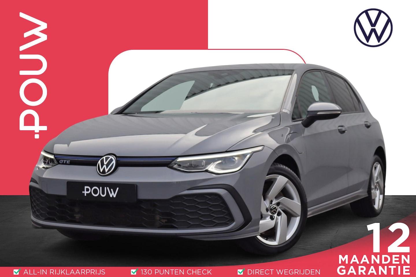 Volkswagen Golf - GTE 1.4 eHybrid 245pk | SoH 87% | Stoelverwarming | Navigatie | Adaptive Cruise - AutoWereld.nl