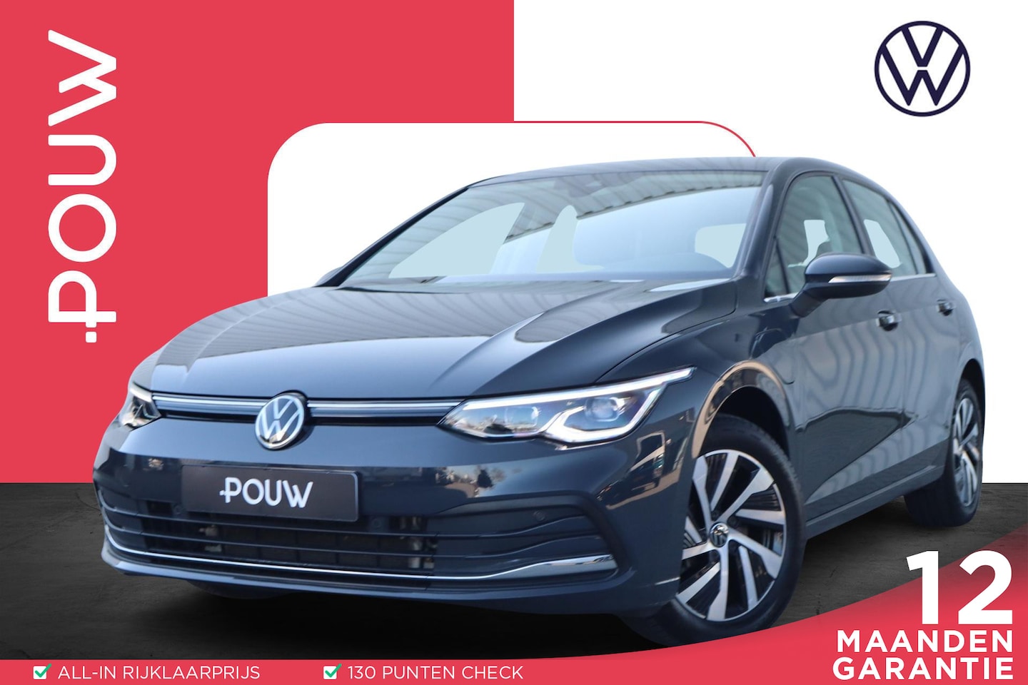 Volkswagen Golf - 1.4 eHybrid 204pk Style | SoH 92% | Trekhaak | Achteruitrijcamera | Elektrisch verstelb. b - AutoWereld.nl
