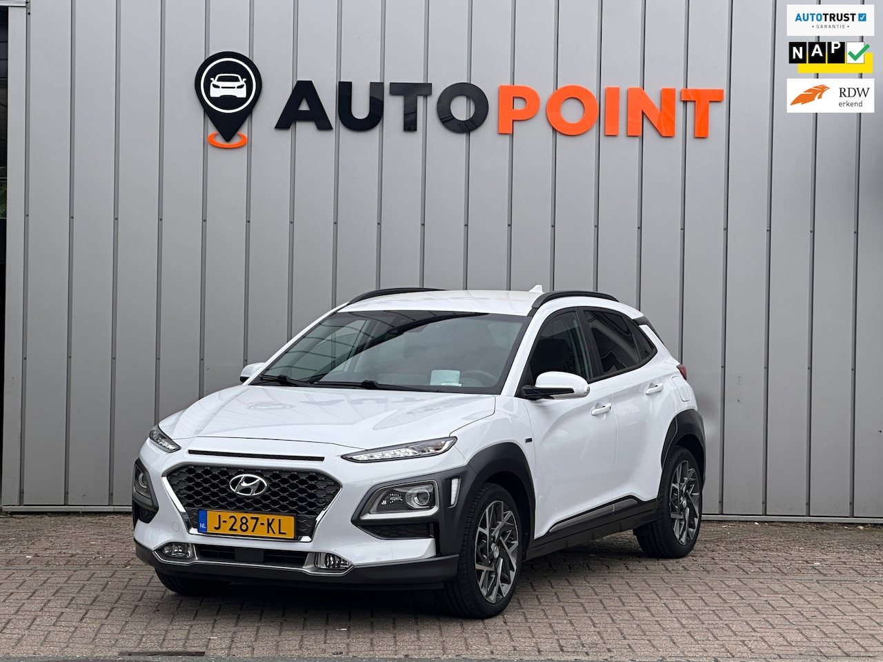 Hyundai Kona - 1.6 GDI HEV Premium | Navigatie | HEAD UP Display Camera - AutoWereld.nl