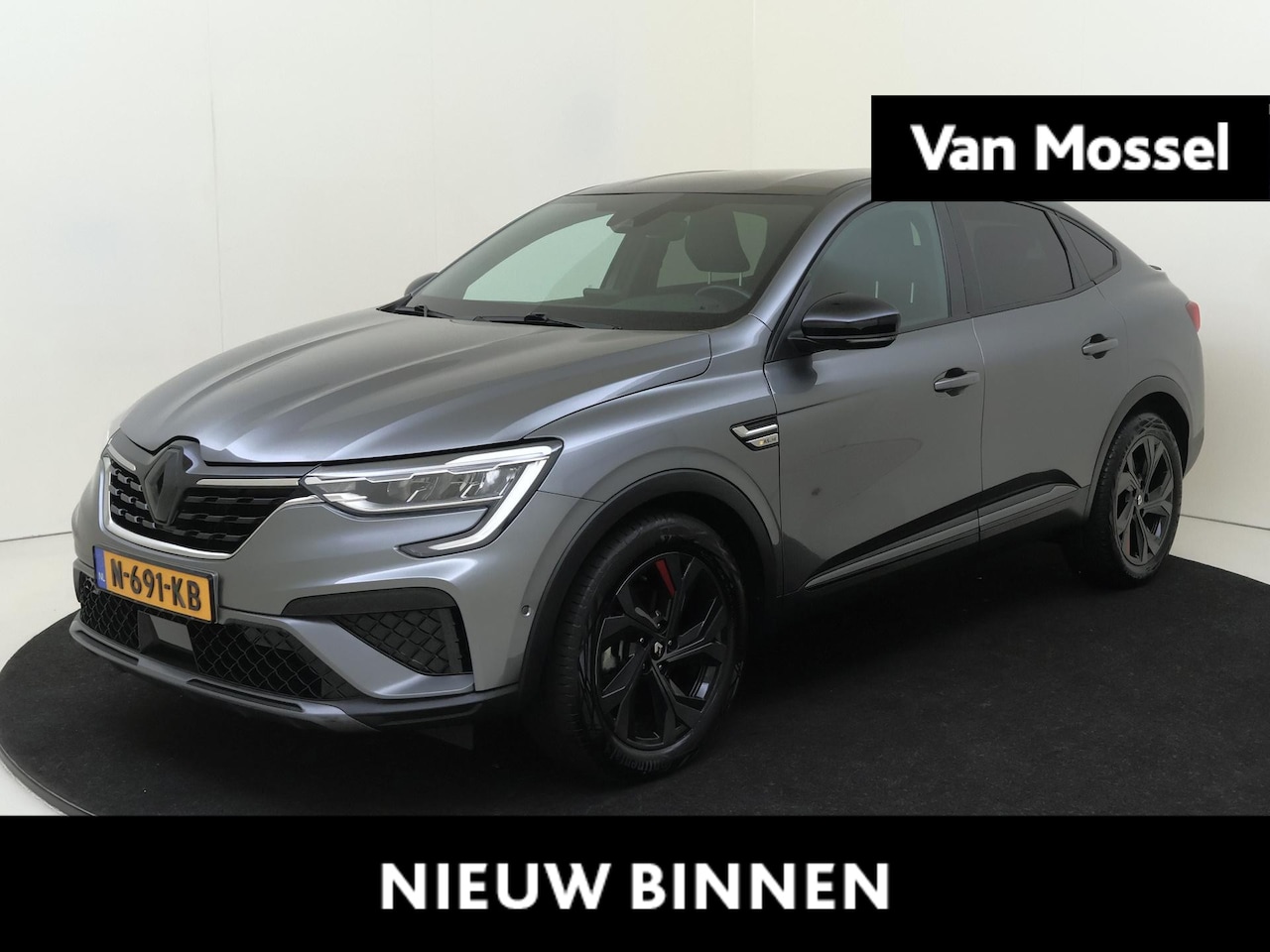 Renault Arkana - 1.6 E-Tech Hybrid 145 R.S. Line Leder | Clima | LM velgen - AutoWereld.nl
