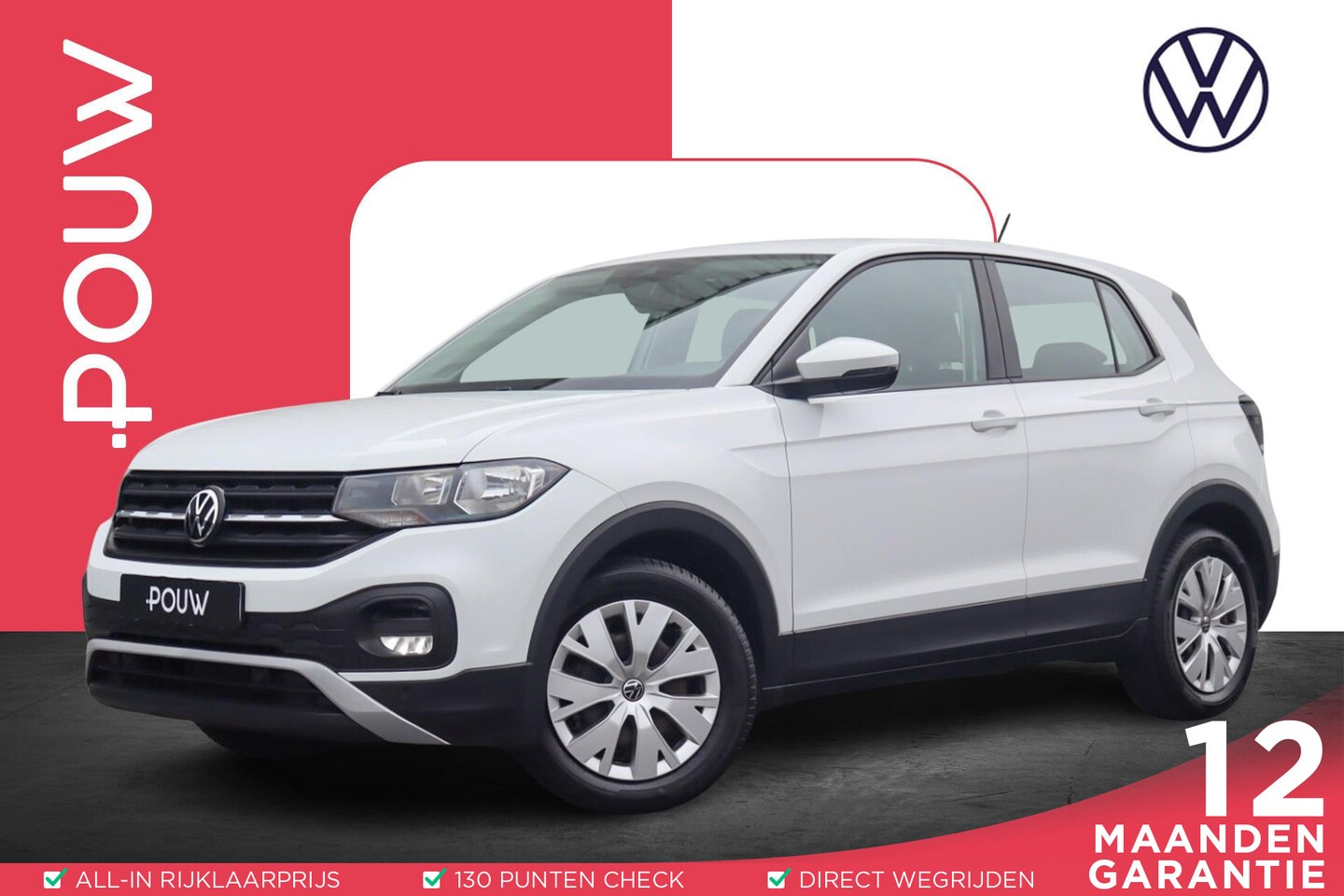 Volkswagen T-Cross - 1.0 TSI 95pk Life | Trekhaak | Apple Carplay/Android Auto | Parkeersensoren | Cruise Contr - AutoWereld.nl