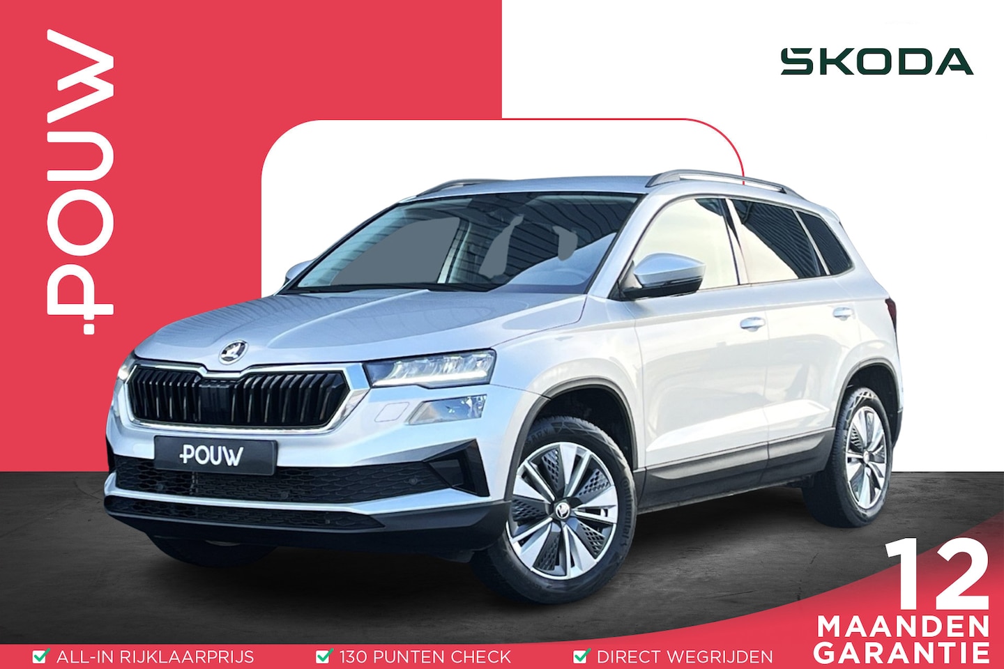 Skoda Karoq - 1.5 TSI ACT 150pk DSG Business Edition Plus | Navigatie | Camera | Stoelverwarming - AutoWereld.nl
