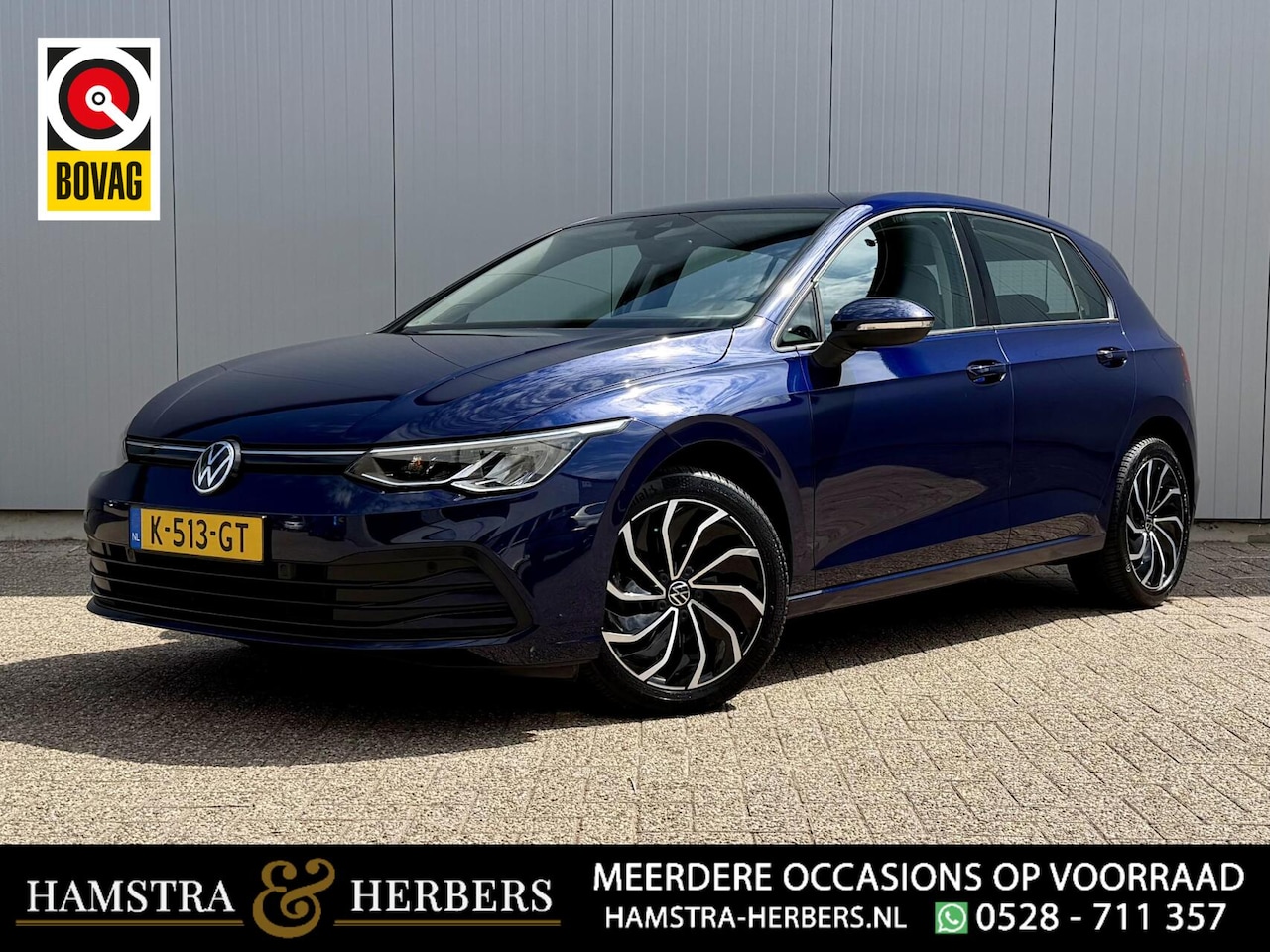 Volkswagen Golf - 1.0 eTSI Life blauw automaat - AutoWereld.nl