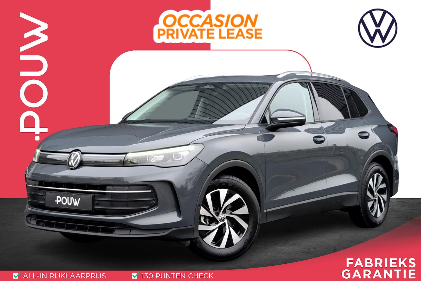 Volkswagen Tiguan - 1.5 eTSI 150pk DSG Life Edition | Panoramadak | Camera | App Connect - AutoWereld.nl