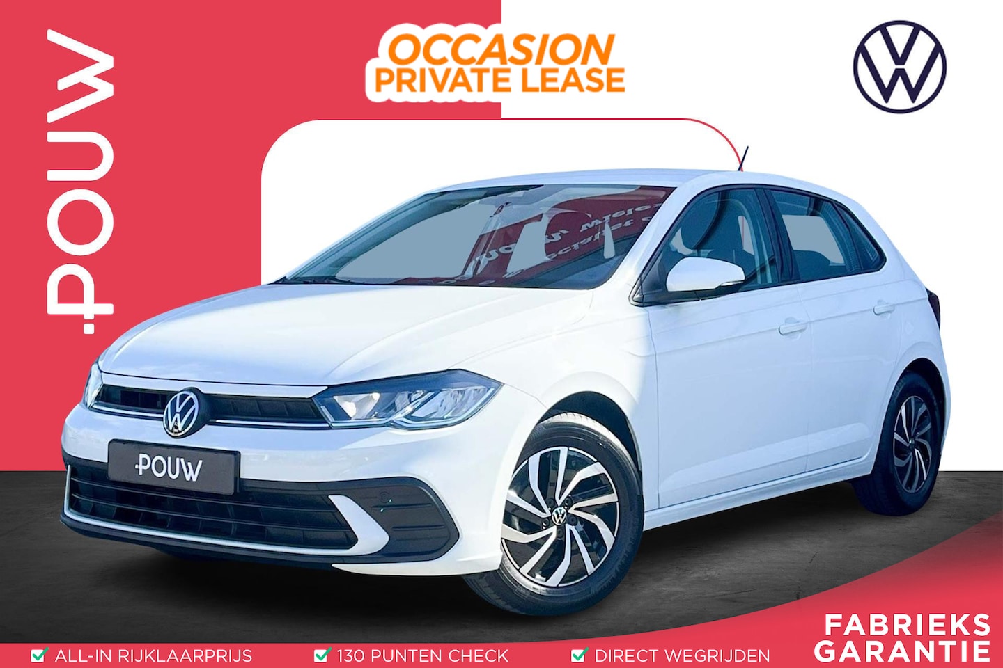 Volkswagen Polo - 1.0 TSI 95pk Life | App Connect | Adaptive Cruise | Airco - AutoWereld.nl