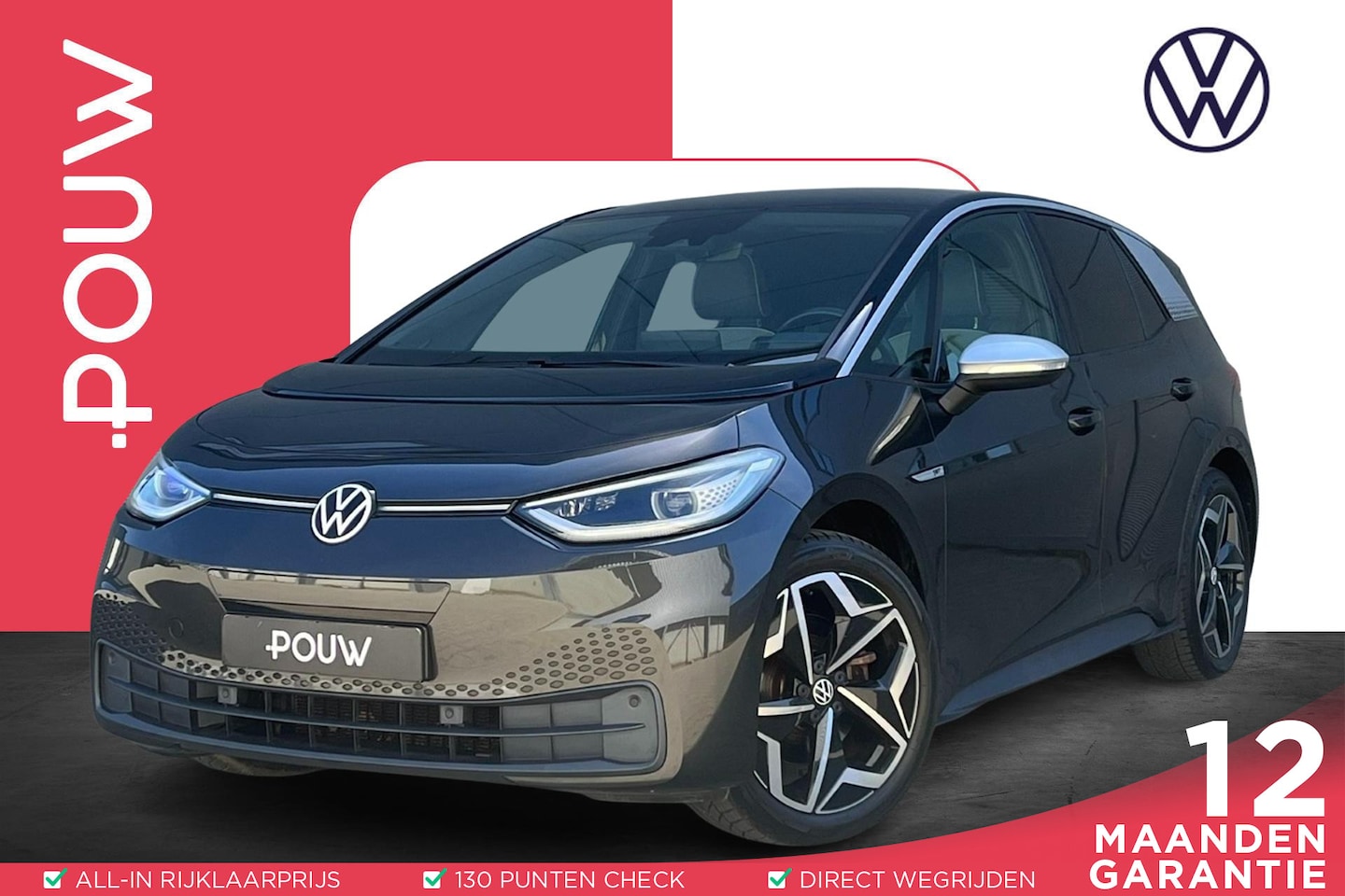 Volkswagen ID.3 - 204pk First Plus 58 kWh | SoH 95% | Navigatie | Stoelverwarming | Camera - AutoWereld.nl