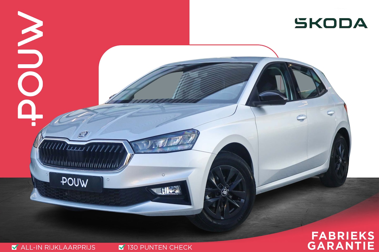 Skoda Fabia - 1.0 TSI 95pk Business Edition | Achteruitrijcamera | Cruise Control | Airconditioning - AutoWereld.nl