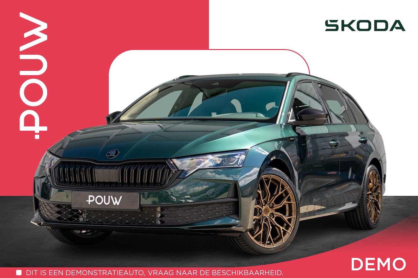 Skoda Octavia Combi - 1.5 TSI 150pk DSG MHEV Sportline Business | Panoramadak | LMV 19" | Soundsysteem Canton - AutoWereld.nl
