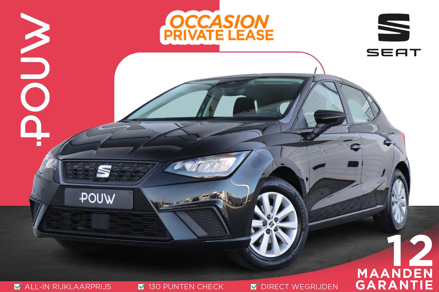 SEAT Ibiza - 1.0 TSI 95pk Style | Full Link | Climate Control | Parkeersensoren Achter - AutoWereld.nl