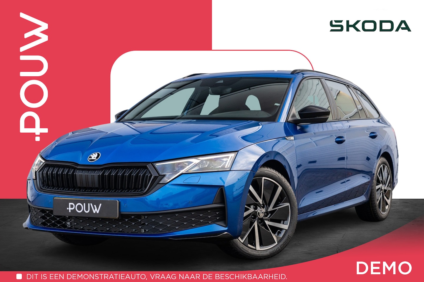 Skoda Octavia Combi - 1.5 TSI 150pk DSG MHEV Sportline Business | Trekhaak | Matrix LED | Adaptive Cruise - AutoWereld.nl