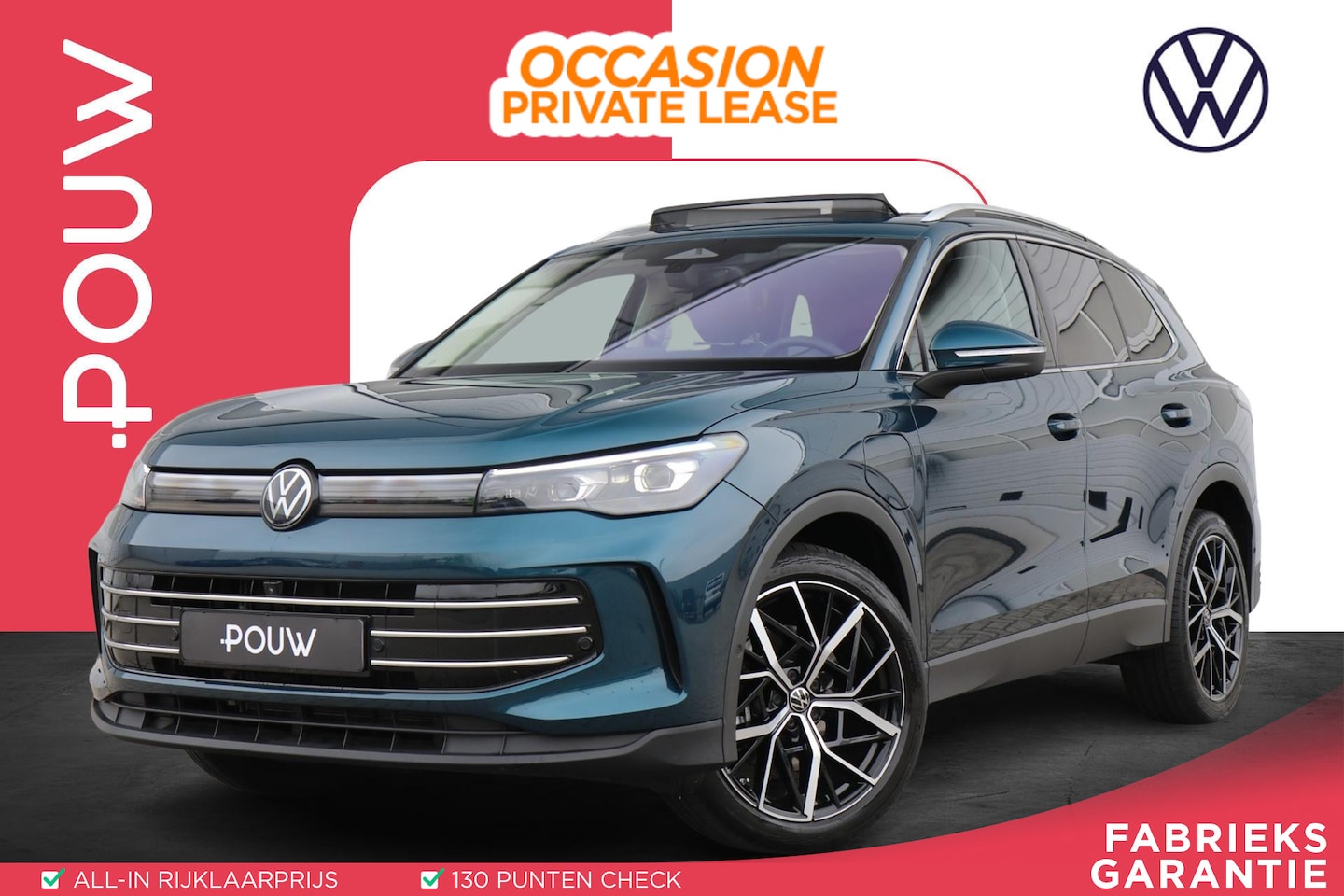 Volkswagen Tiguan - 1.5 eHybrid 204pk Elegance | SoH 97% | Trekhaak | Panoramadak | Stoelverwarming | Navigati - AutoWereld.nl