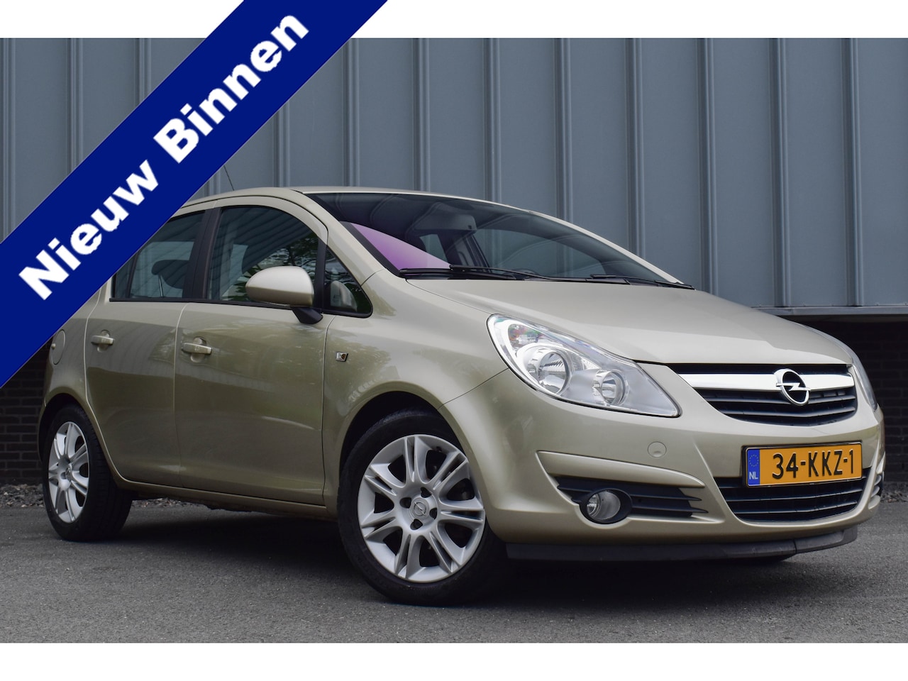 Opel Corsa - 1.4-16V Cosmo | Automaat | 5-Drs | Clima | PDC | Half leder - AutoWereld.nl