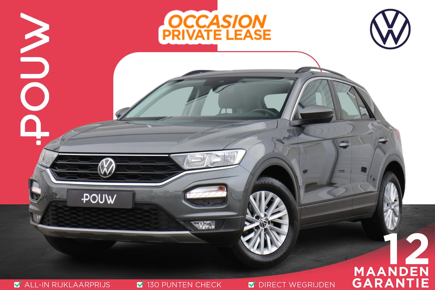 Volkswagen T-Roc - 1.0 TSI 110pk Style | Navigatie | App Connect | Parkeersensoren - AutoWereld.nl