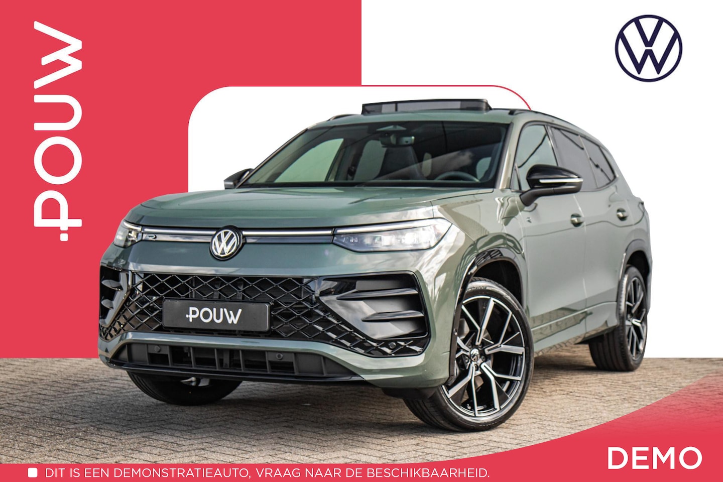 Volkswagen Tayron - 1.5 eHybrid 272pk R-Line Edition | Black Style Pakket | 20" Velgen - AutoWereld.nl