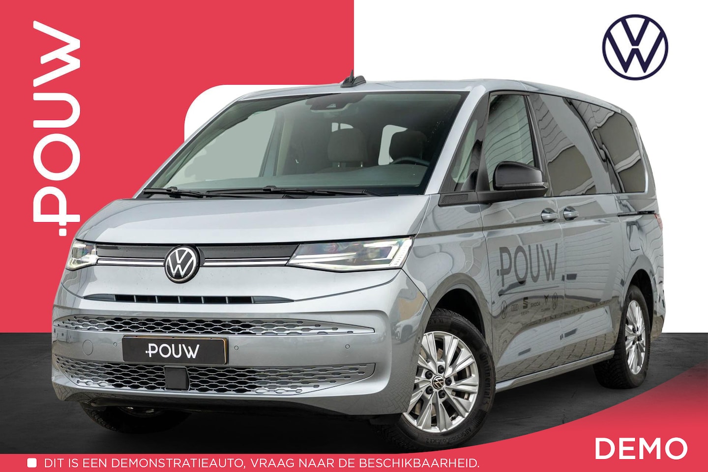 Volkswagen Multivan - 1.4 218pk eHybrid L2H1 Life | Panoramadak | Trekhaak | Adaptive Cruise - AutoWereld.nl