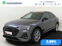 Audi e-tron Sportback - 55 quattro S edition 95 kWh | SoH 100% | Panoramadak | Luchtvering | 360 camera | 4-zone a
