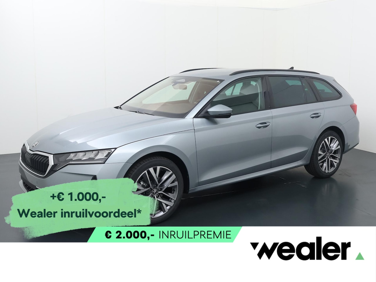 Skoda Octavia Combi - Business Edt. Plus 1.5 TSI 150 PK DSG | Automaat | Trekhaak | 18" Lichtmetalen Velgen | Wi - AutoWereld.nl