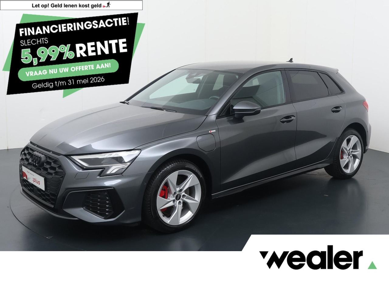 Audi A3 Sportback - 45 TFSI e S edition Competition | 245 PK | SoH 91% | Adaptive cruise control | Stoelverwar - AutoWereld.nl
