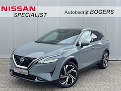 Nissan Qashqai - 1.3 MHEV Tekna Plus Automaat Navigatie, Panoramadak, 20"Lm, Leder, LED, 360 Camera, Pro-Pi