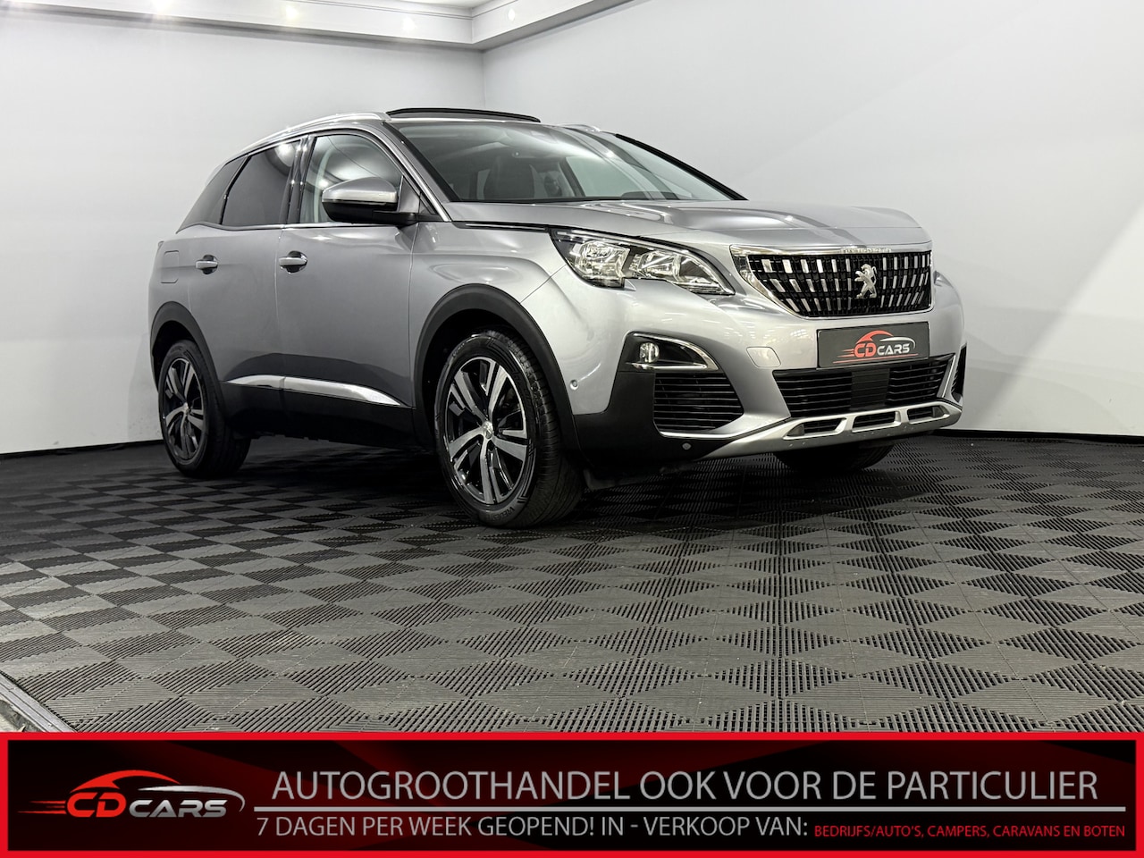 Peugeot 3008 - 1.2 PureTech GT Line Panoramadak, Camera, Navi, Leder, Virtual desk, Cruise control, Stoel - AutoWereld.nl