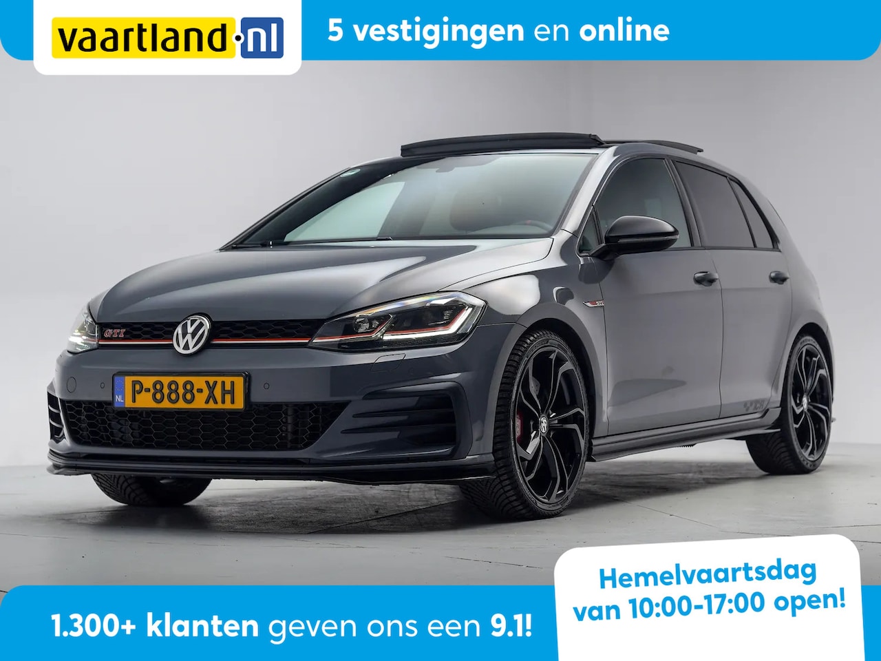 Volkswagen Golf - 2.0 TSI GTI 290pk TCR Aut. [ Pano Akrapovic Uitlaat Camera Stoel verwarming] - AutoWereld.nl