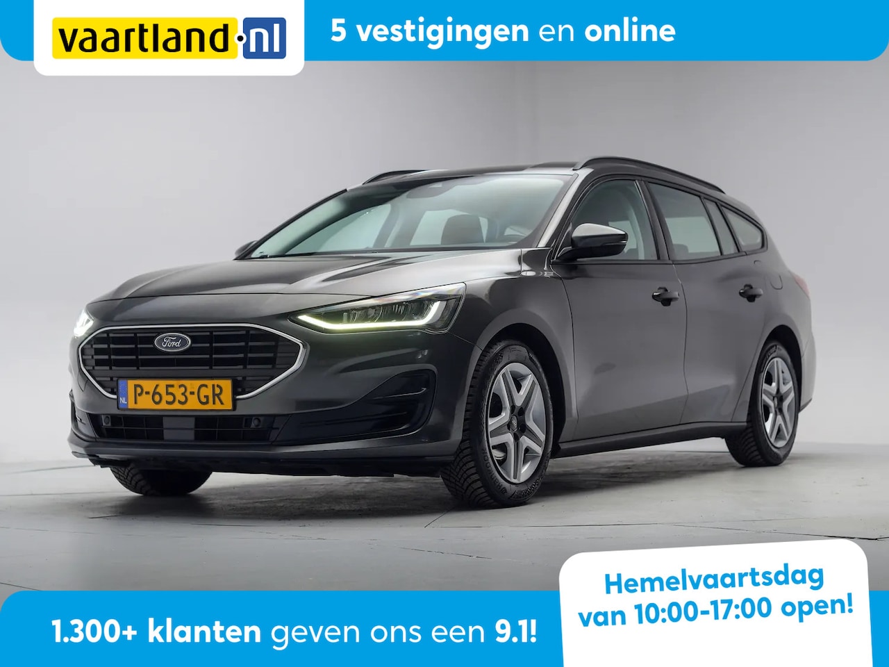 Ford Focus - 1.0 EcoBoost Hybrid Connected NW-Model [ Navi LED PDC Carplay ] - AutoWereld.nl