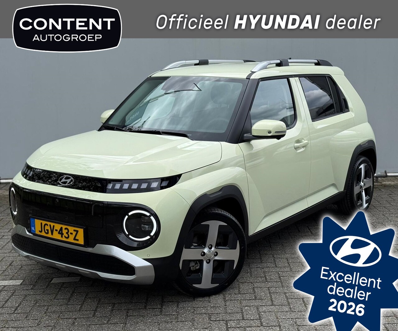 Hyundai Inster - 49 kWh 115pk 4-zits Evolve Winter & Tech PACK - AutoWereld.nl