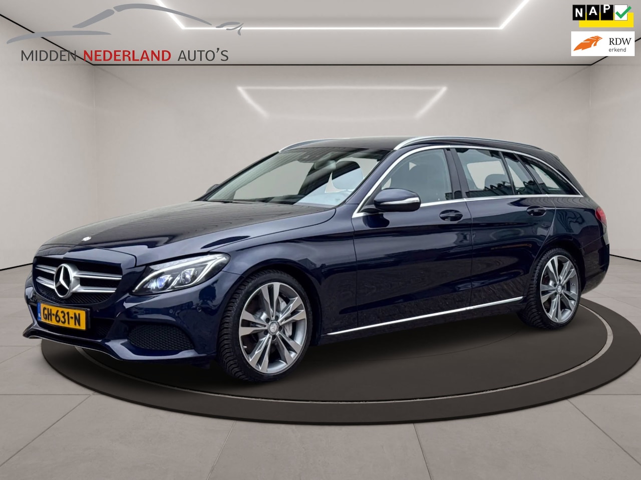 Mercedes-Benz C-klasse Estate - 350 e Lease Edition * BURMESTER * LEER * APPLE CARPLAY * - AutoWereld.nl