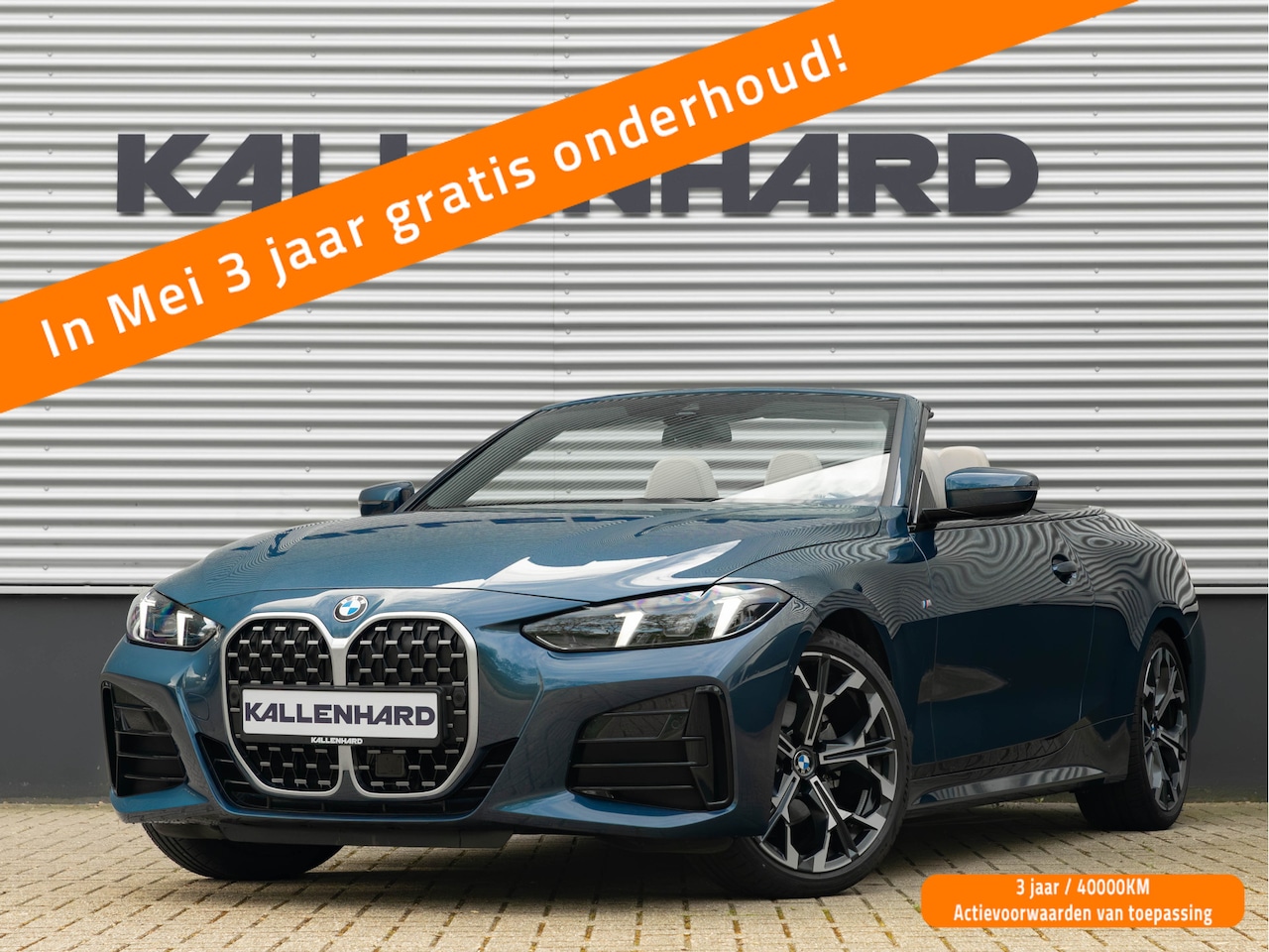 BMW 4-serie Cabrio - 420i M-Sport - Trekhaak - Harman Kardon - Air Collar - ACC - Stuurwiel Verwarmd - AutoWereld.nl