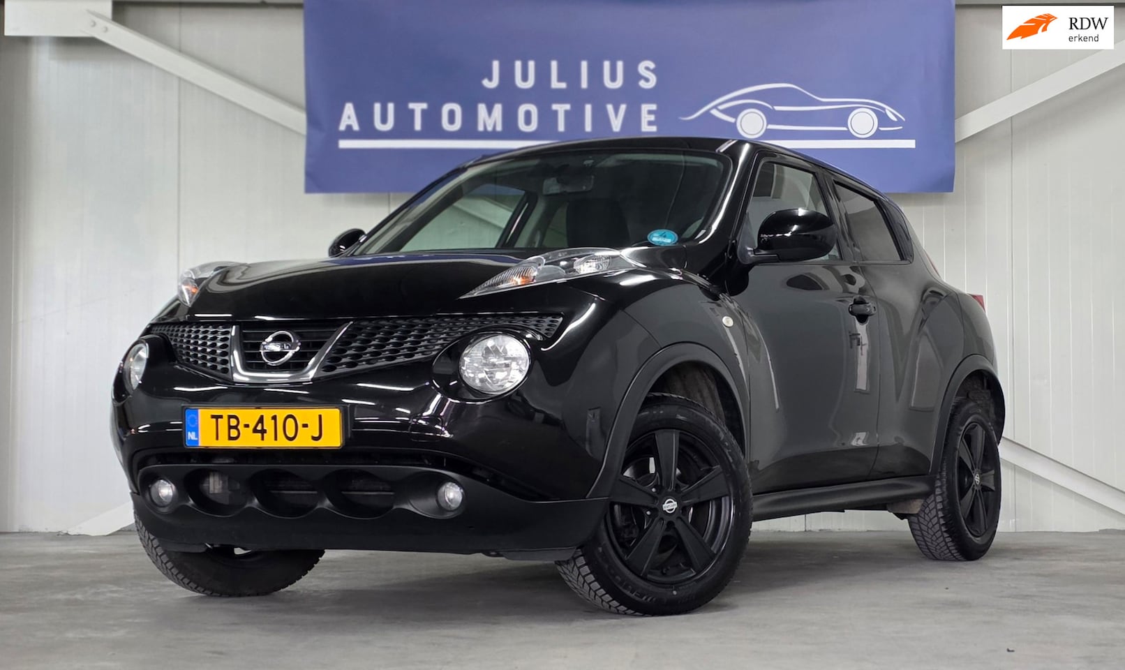 Nissan Juke - 1.6 Black Edition Volledig Onderhouden Android/Apple Garantie Mooi! - AutoWereld.nl
