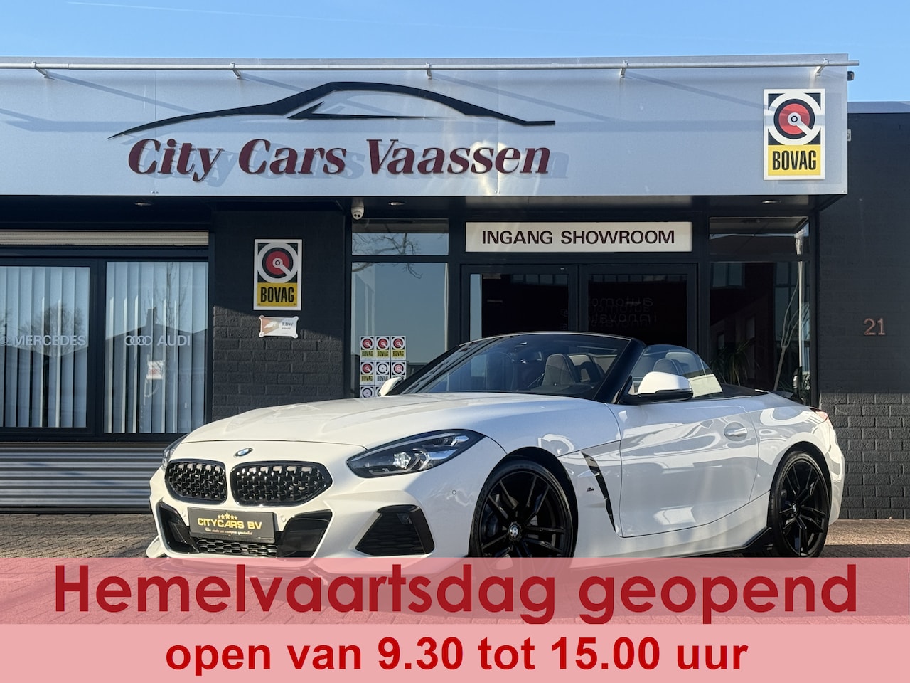 BMW Z4 Roadster - sDrive20i High Executive M Sport 198 pk navi camera leder lmv 19 pdc v/a xenon keyless ent - AutoWereld.nl