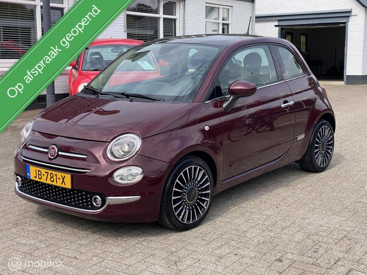 Fiat 500 - 0.9 TwinAir Turbo Lounge/Clima/Cruise/Pano - AutoWereld.nl