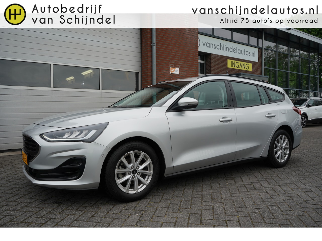 Ford Focus Wagon - 1.0 ECOBOOST HYBRID CONNECTED NIEUW MODEL ORIGINEEL NEDERLANDS CAMERA ANDROID/APPLECARPLAY - AutoWereld.nl