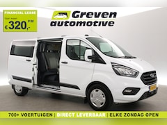 Ford Transit Custom - 2.0 TDCI L2H1 | Dubbele Cabine | 2800kg Trekgew. | Airco | Cruise | Trekhaak | Parkeersens