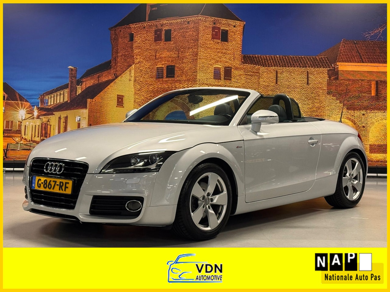 Audi TT Roadster - 1.8 TFSI S-Line Automaat Xenon Bose - AutoWereld.nl