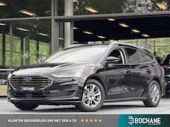 Ford Focus Wagon - 1.0 EcoBoost Hybrid Titanium 125PK | Navigatie | Carplay | Parkeersensoren voor en achter